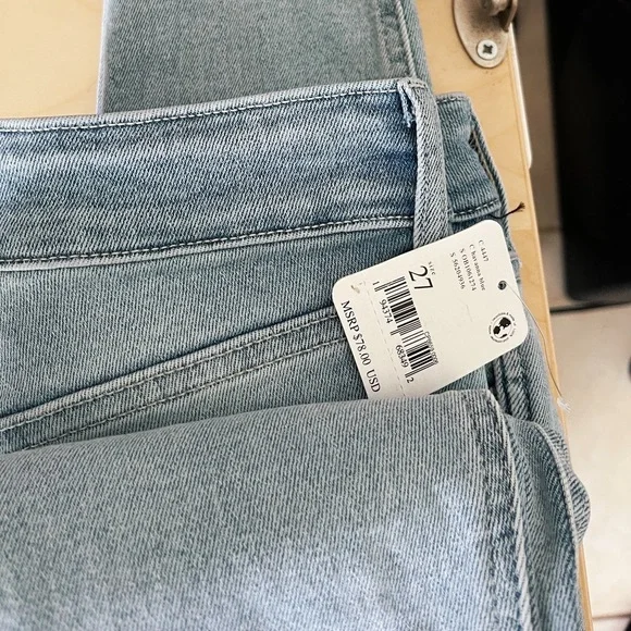 NWT Free People High Rise Light Wash (Havana Blue) - Picture 11 of 11